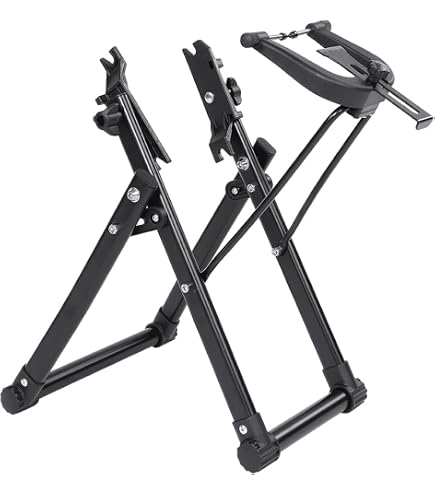 Minoura FT-1 Pro Wheel Truing Stand - Black : Amazon.co.uk: Sports